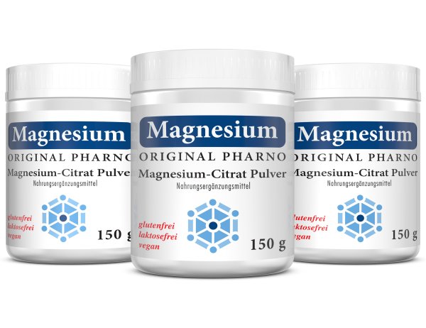 Magnesium citrate 3x 150 g